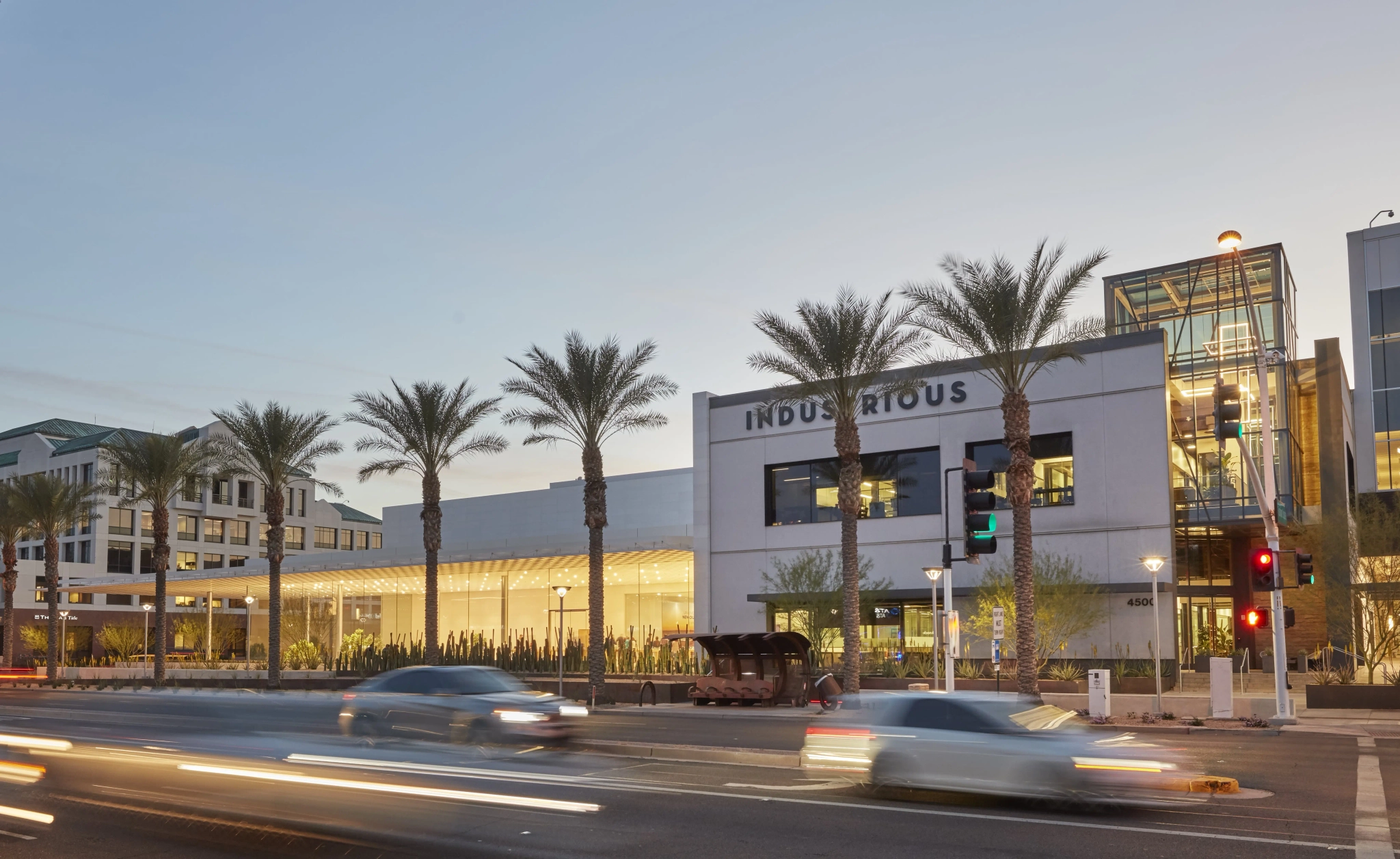 Un edificio de Industrious